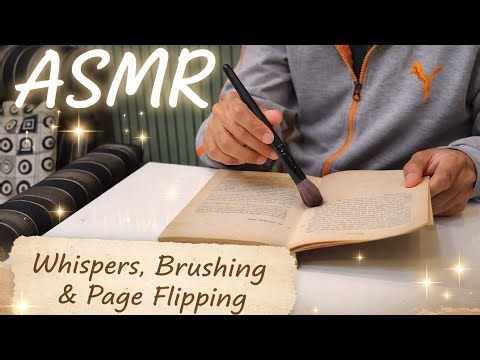 Relax with Whisper, Brush & Page Flipping Sounds | Shivaaa ASMR ‪@ASMR_SHIVAAA‬