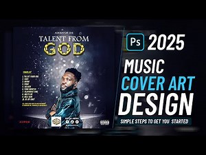 How to Create a Music Cover Arts in Photoshop | Speed