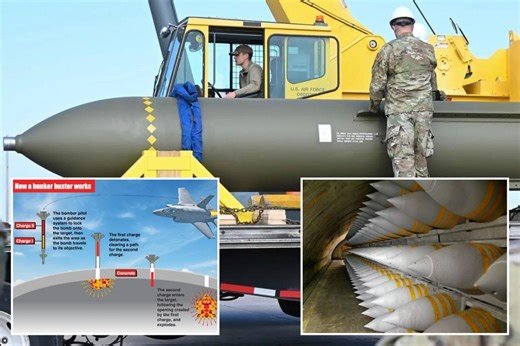 15-ton mega-bomb needed to destroy Iran’s last nuclear facility – here’s why Israel can’t deliver it