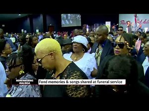 Emotional performance from Zahara at Robbie Malinga's funeral