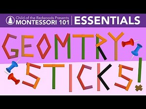 Montessori Essentials: Geometry Sticks
