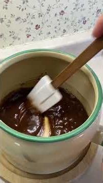 Quick & Easy Chocolate Glaze~4 Ingredients!