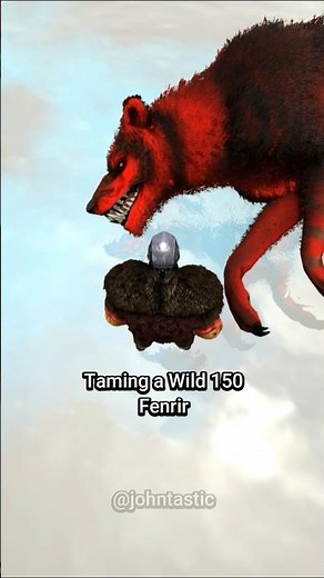 ARK TAMING FENRIR 💀💀💀