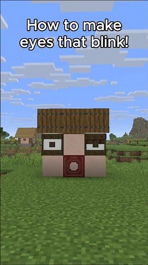 This Minecraft eye trick is INSANE #minecraft #tutorial #shorts
