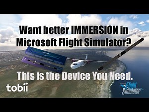 The Best IMMERSION in MSFS 2020: Tobii Eye Tracker 5 | Microsoft Flight Simulator
