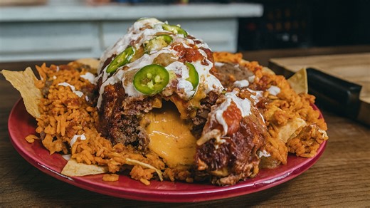How to make smoked nacho stuffed meatloaf
