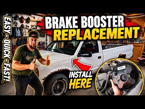 How to Replace a Power Brake Booster | Chevrolet OBS Truck C1500 1988–1998 @oreillyautoparts
