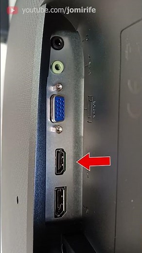 Les entrées du moniteur Benq GW2480 24 pouces