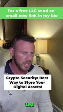 Crypto Security: Best Way to Store Your Digital Assets! #shorts