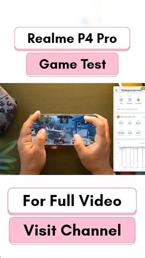 Realme P4 Pro game test | bgmi test | pubg test | free fire test