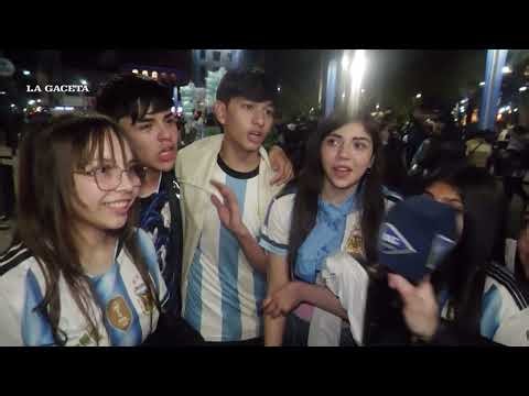 Tucumán celebró el orgullo de la Selección más allá de la derrota