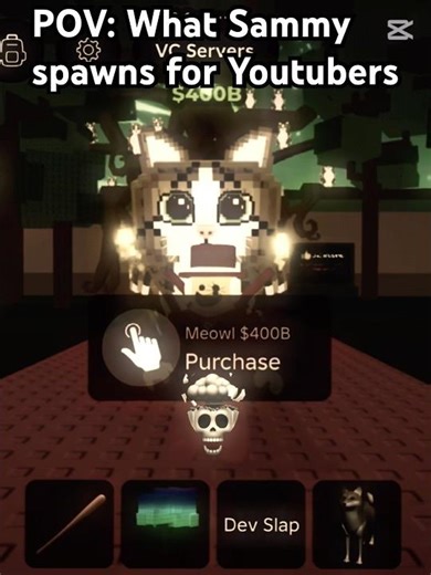 POV: Sammy Spawns for YT #viral #edit