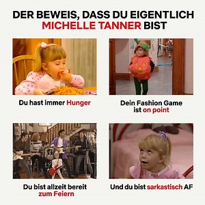 123K views · 1.1K reactions | Michelle Tanner ist eine Lebenseinstellung. | Netflix | Facebook