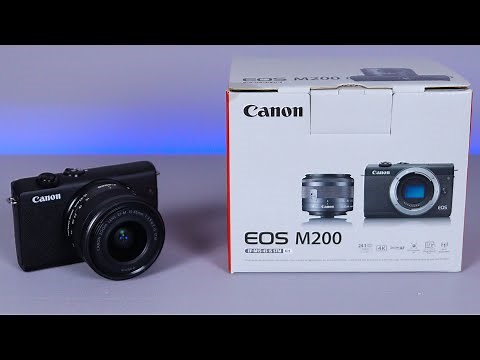 Canon M200 Unboxing