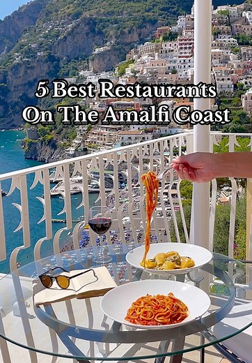 5 Best Restaurants on the Amalfi Coast