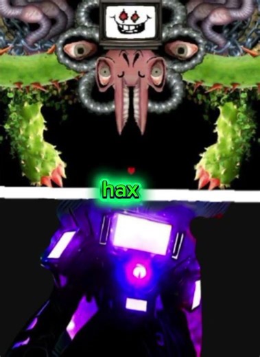 titan tv man vs omega flowey #titantvman #omegaflowey #battle #ytdayibenionecikarnolur #undertale