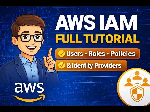 AWS IAM Complete Guide | Policy JSON, Roles & Identity Providers Explained