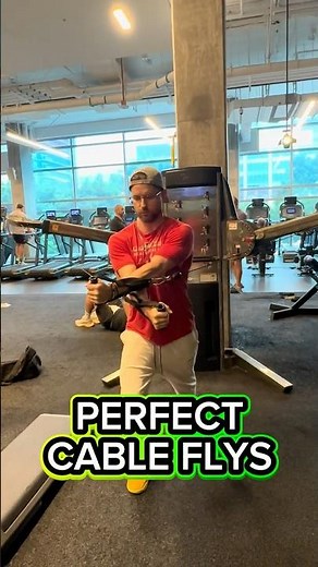 Perform PERFECT cable crossover flys with these tips for the BEST developed physique 🔥