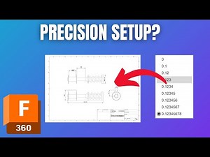 Fusion 360 2D Drawings Precision : Set The Precision in Seconds (2024)