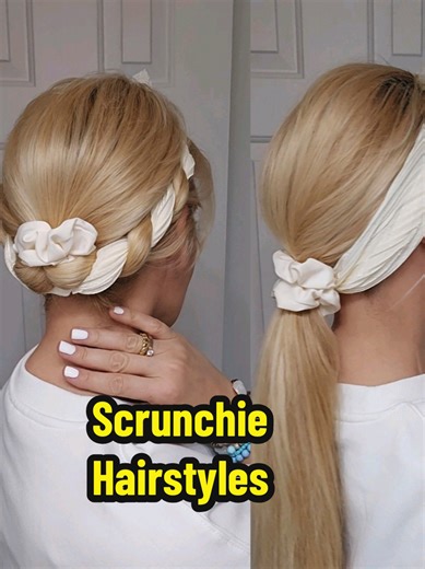 Creative Scrunchie Hairstyles for Everyday Looks