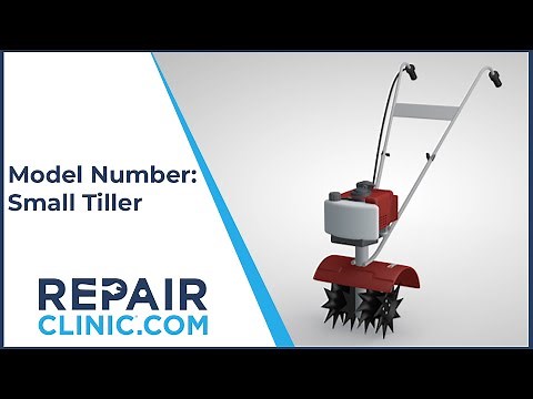 How to Find the Model Number on a Small Tiller - Tech Tips from Repair Clinic