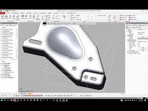 Faro Arm Scanner -Tear Drop Sheet Metal 3d Modeling in Geomagic Design X