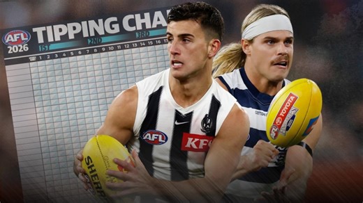 Download your 2026 AFL tipping chart before it’s TOO LATE!