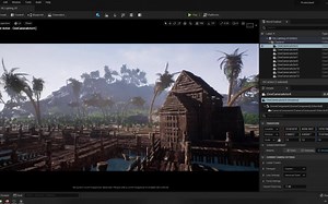 【Unreal Engine 5】次时代游戏环境完整制作工作流程视频教程_哔哩哔哩_bilibili