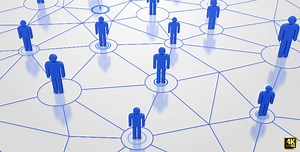 Social Network Connection Background