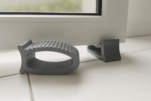 2x Gripfixx Window/balcony Door Stoppers – Secures Windows and Balcony Doors in Both Directions, on the Floor or Windowsill, Color Selectable - Etsy