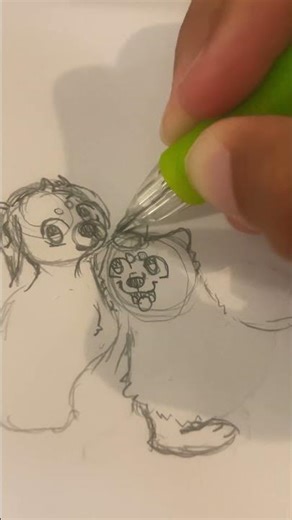 Day 2 of drawing dog breeds #dogs #day2 #dogbreeds #drawing #art