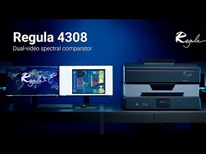 Dual-video spectral comparator Regula 4308 (English Subtitles)