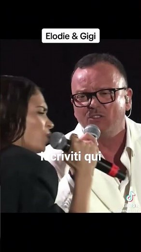 Elodie in duetto con Gigi D'alessio 💯💢 #musica #live #concerto