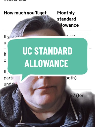 UC standard allowance: what it is and who can get it