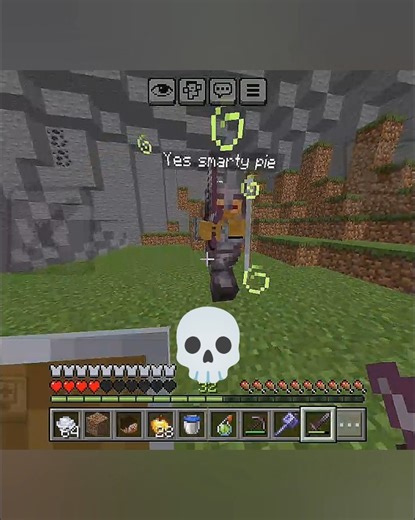 full netherite Armour zombie 💀vs me minecraft game #minecraft #explore