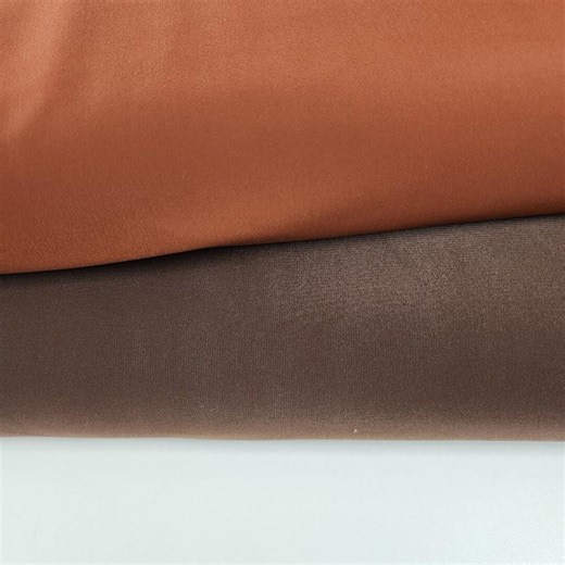 Carvico Swim Fabric – Copper Brown & Chocolate Brown, Premium Italian Swimwear Knit, 4-way Stretch Swimsuit Fabric, Sold by the 1/2 Yard - Etsy