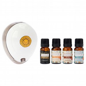 Happy Place Mini Diffuser Gift Set with 4 Fragrances | HSN