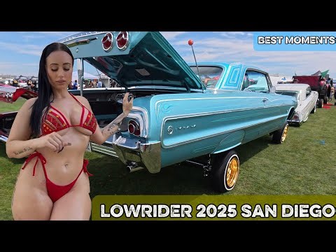 😱🫣 Hottest San Diego Lowrider Car Show Moments You’ll Love 🔥