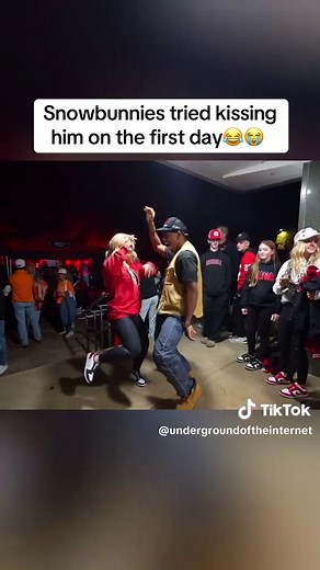 Snowbunnies' First Day Kisses: A Hilarious Encounter