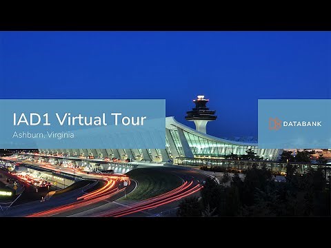 DataBank: Data Center Virtual Tour of IAD1 in Ashburn, Virginia