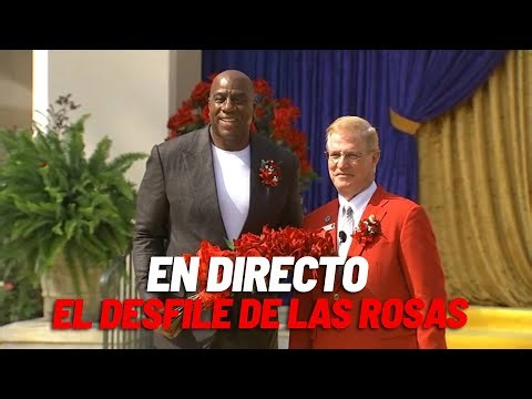 Magic Johnson preside el tradicional Desfile de las Rosas en Pasadena, California I DIRECTO