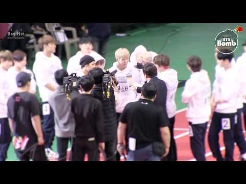 [BANGTAN BOMB] 400m Relay race @ ISAC 2017 - BTS (방탄소년단)