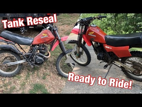 Free 1983 Honda XL200R Dirt Bike: Repairs and Cleanup