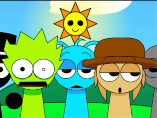 [同人MOD]Sprunki Pyramixed双长混音