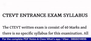 1.4K views · 19 reactions | CTEVT Entrance Syllabus | CTEVT Scholarship Exam 2082 Syllabus | CTEVT PCL Level Entrance Syllabus | Gyan Mark | Facebook