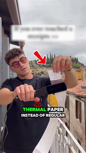 Why Some People Never Touch Shopping Receipts 😳