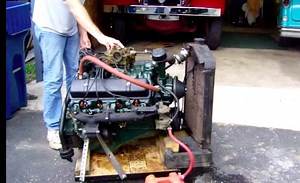 The Oldsmobile 324ci was one of the coolest V8s of the 1950s