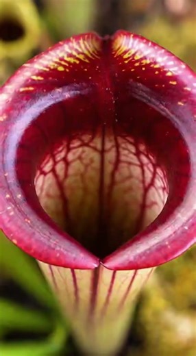 CARNIVOROUS PLANTS EATING 😱​🐛​ #venusflytrap #plants #funny
