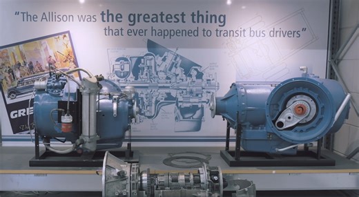 🚍 Celebrating 50 Years of Allison Transmission Innovation! From the groundbreaking V-drive transmission to eliminating the need for manual clutches, Allison has transformed the driving experience for transit bus drivers. Our hydraulic torque converter made driving easier, with no more stick shifts, no worn elbows or knees, and no more maintainable clutches. It was a true revolution for the industry, making driving more comfortable and efficient. Want to know more about our journey through innov