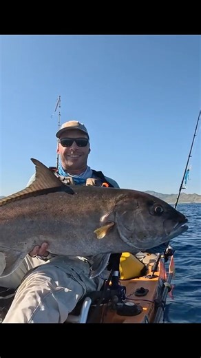 My best amberjack from the kayak